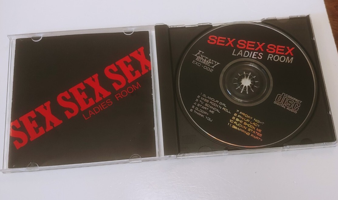 【特典付レアLP】LADIESROOM「SEX SEX SEX」ポスター冊子付 s-l400.jpg