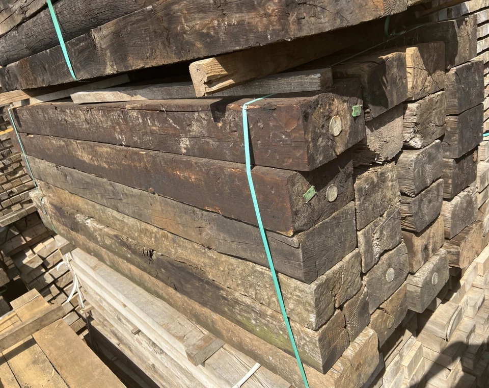 Reclaimed Crossing Railway Sleepers, Delivery or Collection - Image 3 of 4