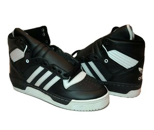 Adidas Rivalry High Ewing Nets Black White Basketball Shoes BD8021 Mens Size 9.5 | eBay