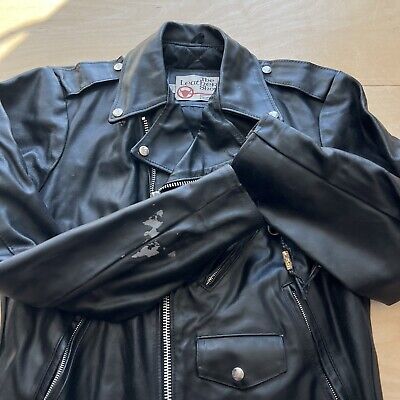 Vintage Sears Leather Shop Motorcycle Jacket 40 Tall Black Vintage Sears Leather Shop Motorcycle Jacket 40 Tall Black
