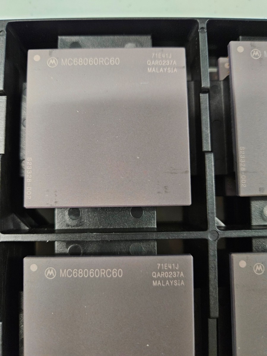 CPU Motorola XC68060RC50A CPU Motorola MC68060RC50 CPU (Revision 6, Mask: 71E41J) – Amiga