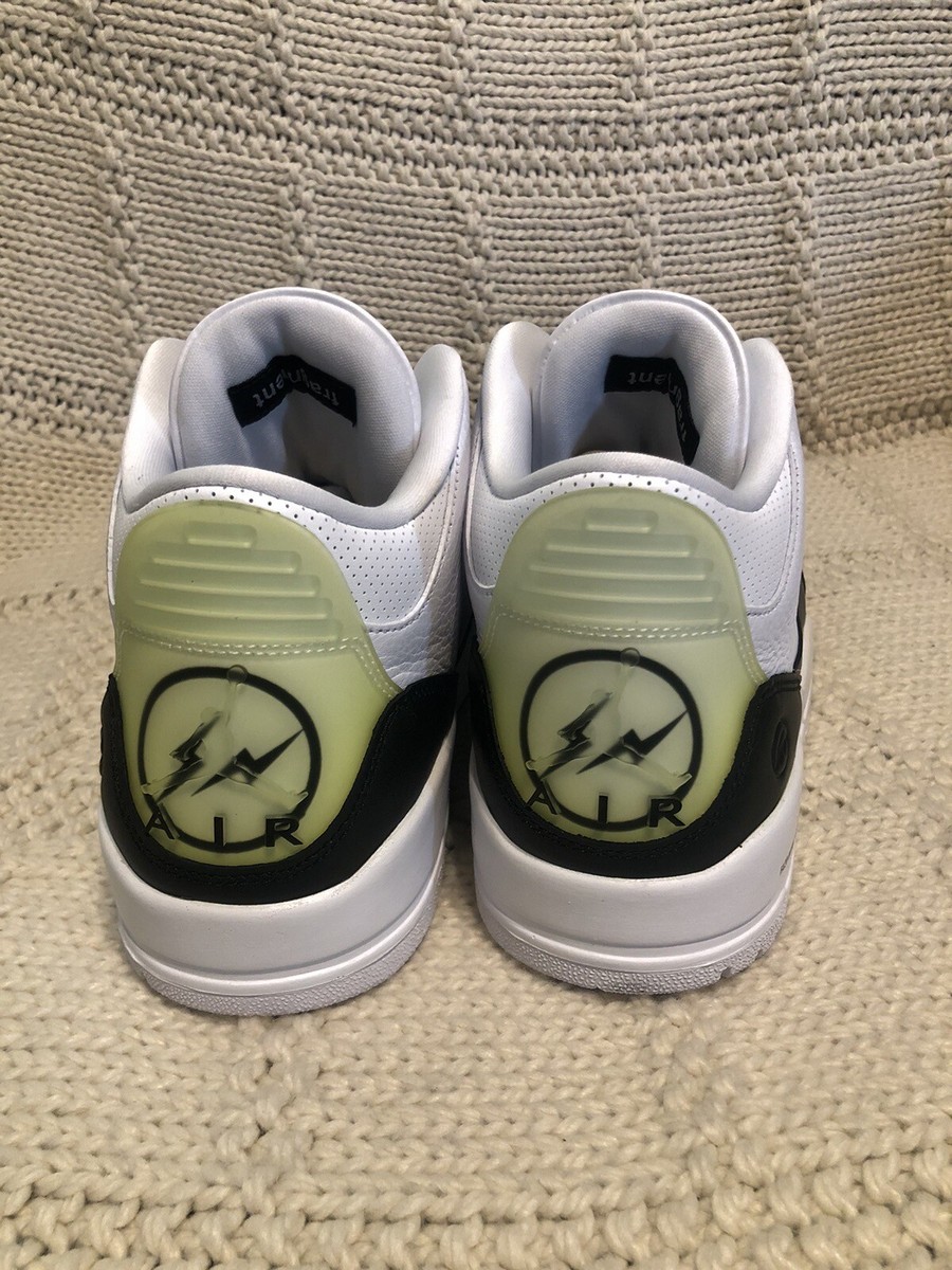 Size 13 - Jordan 3 Retro SP x Fragment Design Mid White Brand New