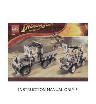 Instructions) for LEGO Set 7622 Indiana Jones - Race for the