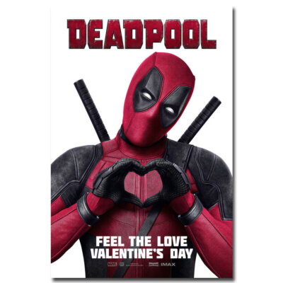 74612 Deadpool Superheroes Movie Wall Print Poster US