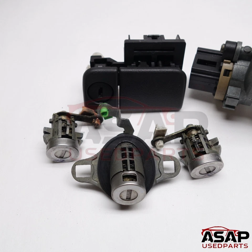 📌 INTERRUPTOR DE ENCENDIDO + JUEGO DE CILINDROS DE CERRADURA DE PUERTA + 2 LLAVES NUEVAS MAZDA PROTEGE 2001-2003 Foto 4 de 4