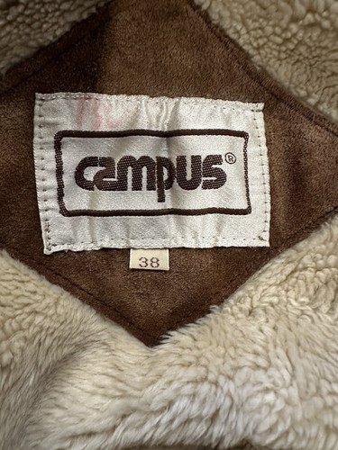 Vintage 1970’s Heavy Lined Suede Western Barn Ranch Farm Worn Jacket 38 Campus - Picture 17 of 24