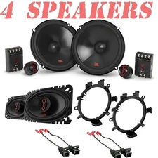 JBL Stage3 6.5" Component & 4x6" coaxial Door Speakers for 1995-2006 Silverado