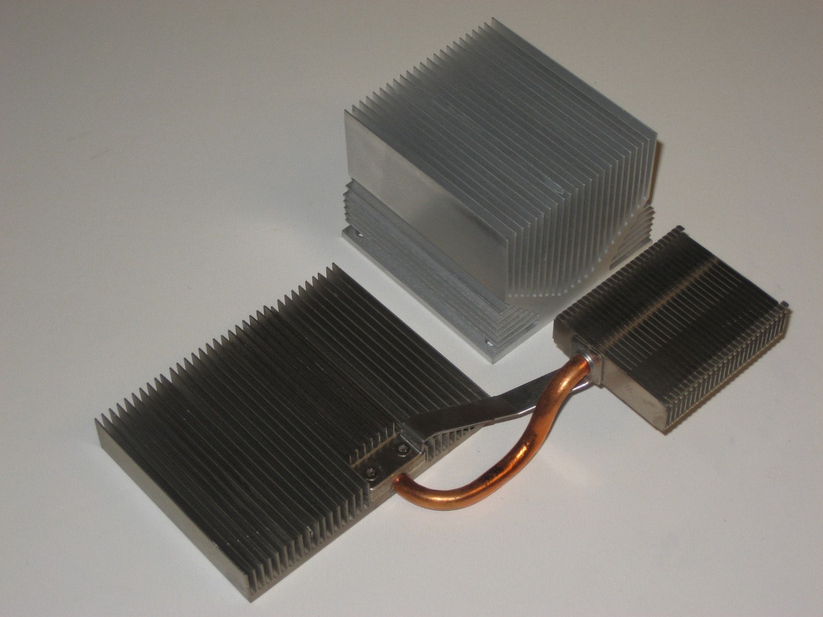 XBOX 360 MOTHERBOARD GPU CPU HEATSINK SET FALCON