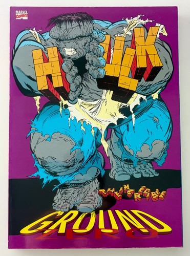 Incredible Hulk Ground Zero (1991) Trade Paperback!  1st Printing!  Unread copy!