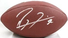 Ray Lewis Autographed NFL Duke Replica Football-Beckett W Hologram *Silver