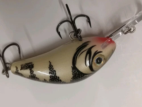 EV-090 DISCONTINUED Salmo Rattlin Hornet  4.5 White Perch  UNFISHED No Box 
