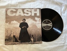 Johnny Cash, American Recordings, VG+, vinyl record