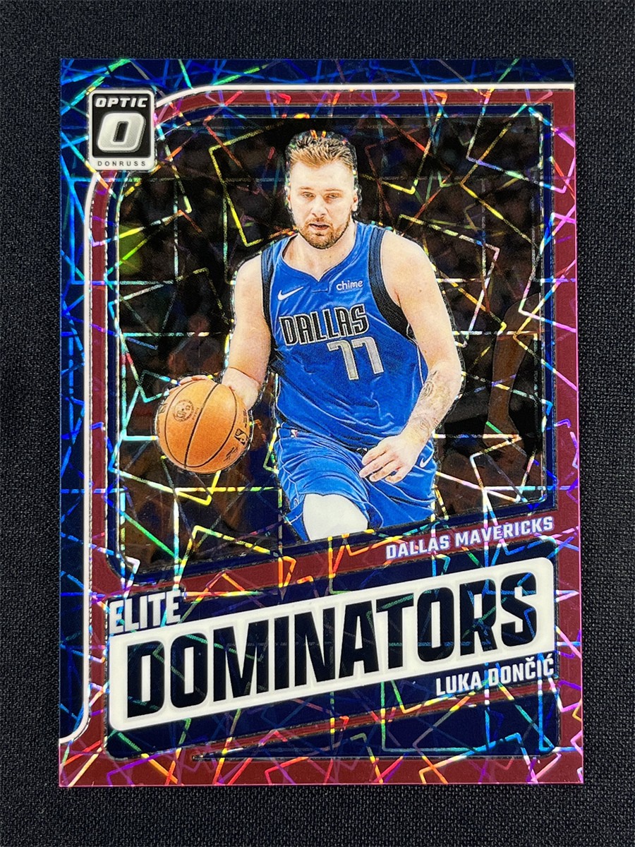 2024-25 Panini Donruss Optic Luka Doncic #10 Pink Velocity Elite Dominators /79