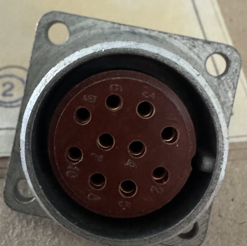 Connector 2RMDT24BPN10G5A1V ( ОС 2РМДТ24БПН10Г5А1В ) NOS USSR Lot 1pcs+ - Picture 2 of 3