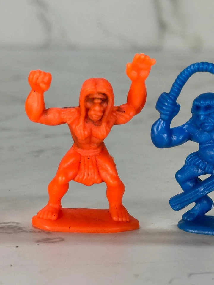 Vintage ARCO Dragons 'N Monsters 1990 Plastic Action Figure Playset Lot Of 4 - Image 4 of 4