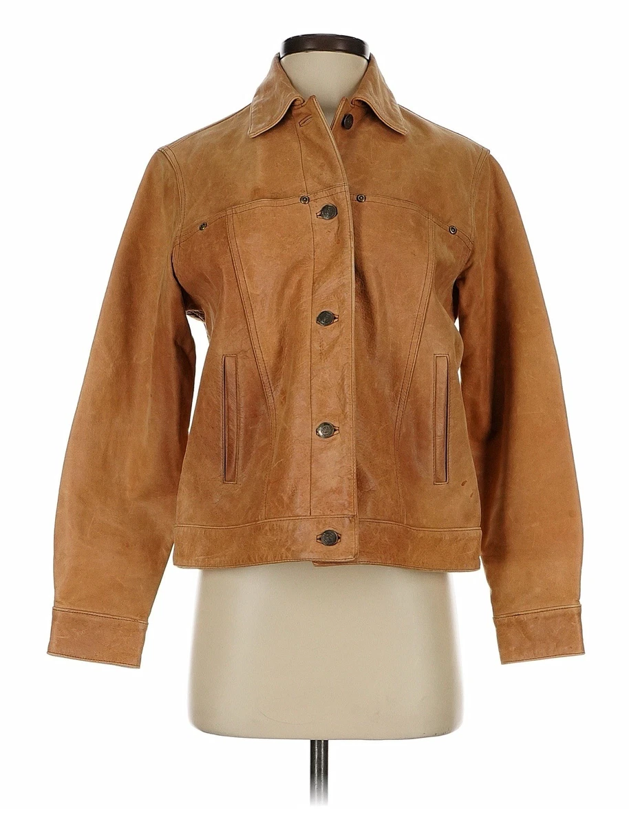 Territory Ahead Leather Outer Shell Brown Coats, Jackets & Vests
