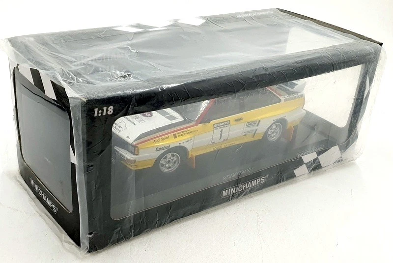 Minichamps 1/18 Scale 155 841101 - Audi Quattro A2 Rally Of New Zealand '84 - Image 4 of 4
