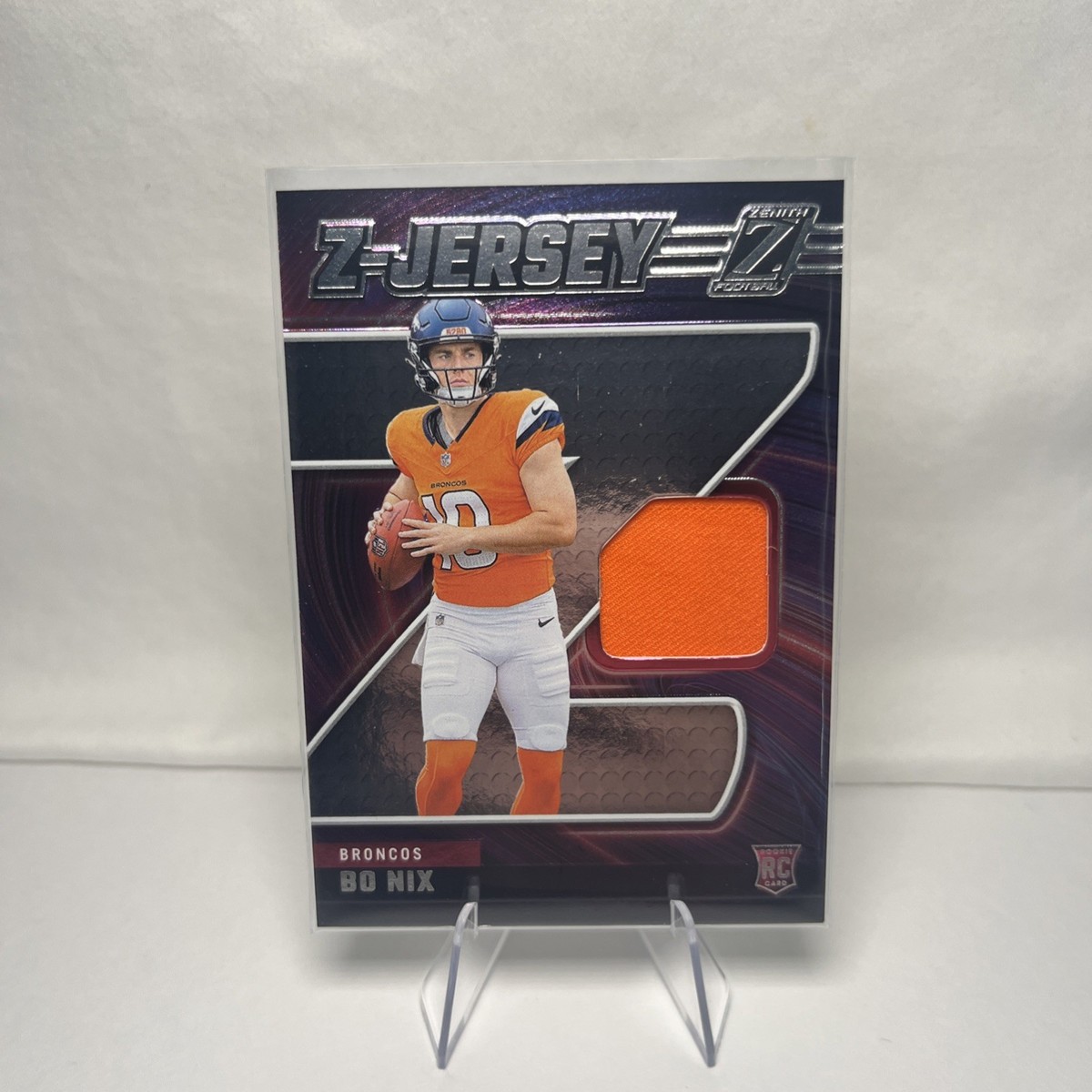 ぜべわん　専用 2024 Panini Zenith - Z Jersey Bo Nix #ZJ4 (RC) for sale
