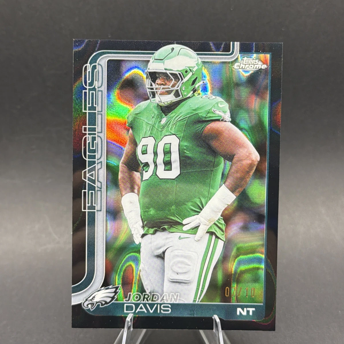 Topps Football Philadelphia Eagles Serial Numbered Sports Trading