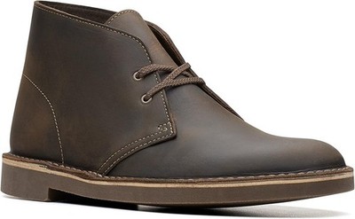 Clarks  (Men's 10.5 M) Bushacre  2 Desert Boots in Beeswax - $120