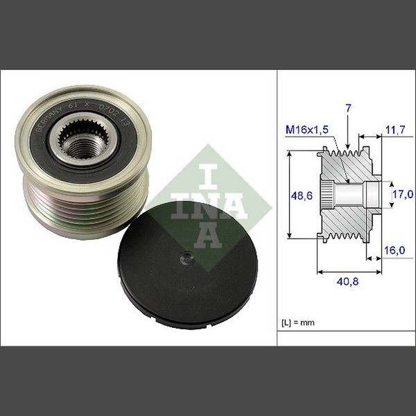 Schaeffler INA 535 0080 10 Generatorfreilauf-image