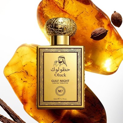 Oluck Perfume M7 (Gulf Night) Cologne for Women & Men, Lemon Pineapple Nutmeg Ce