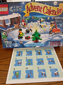 Lego 7553 City 2011 Advent Calendar - Mostly New with box!