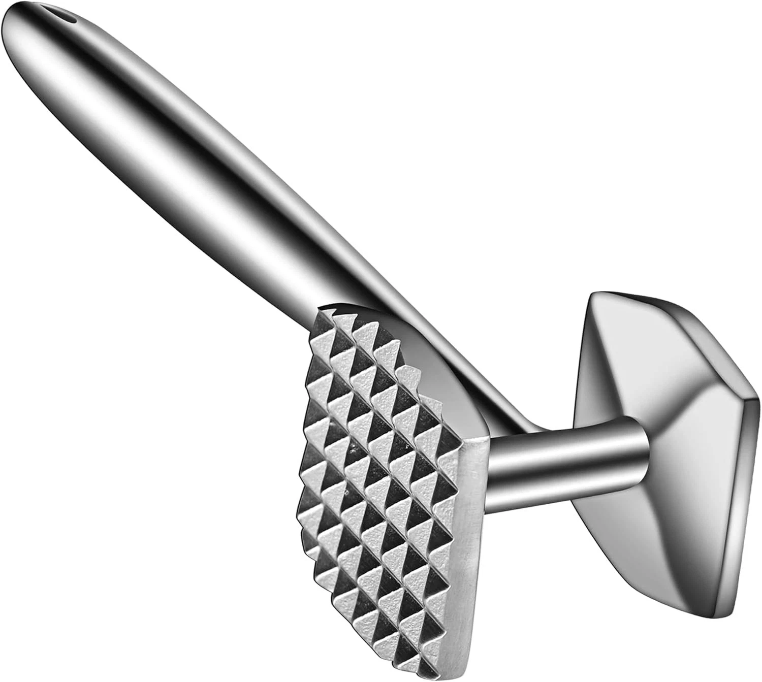 Aliglow Meat Tenderizer 304 Stainless Steel Large, B-304-sliver