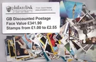 GB (FV £341.90) Really Useful Discounted Postage Stamps from £1 to £2.55 MNH