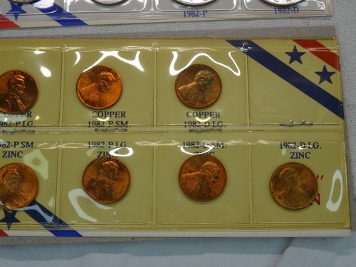 1982 P & D United States 15 Coin Set Philadelphia Denver Uncirculated US Mint - Picture 3 of 3