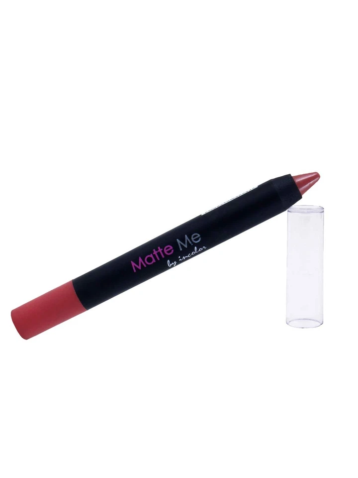 Incolor Matte Me Crayon Lipstick Shade 3 For Makeup 2.3g - Image 3 of 4