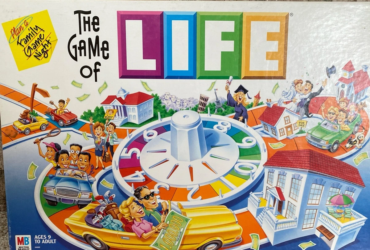 Milton Bradley Hasbro The Game of Life Board Game 40th Anniversary