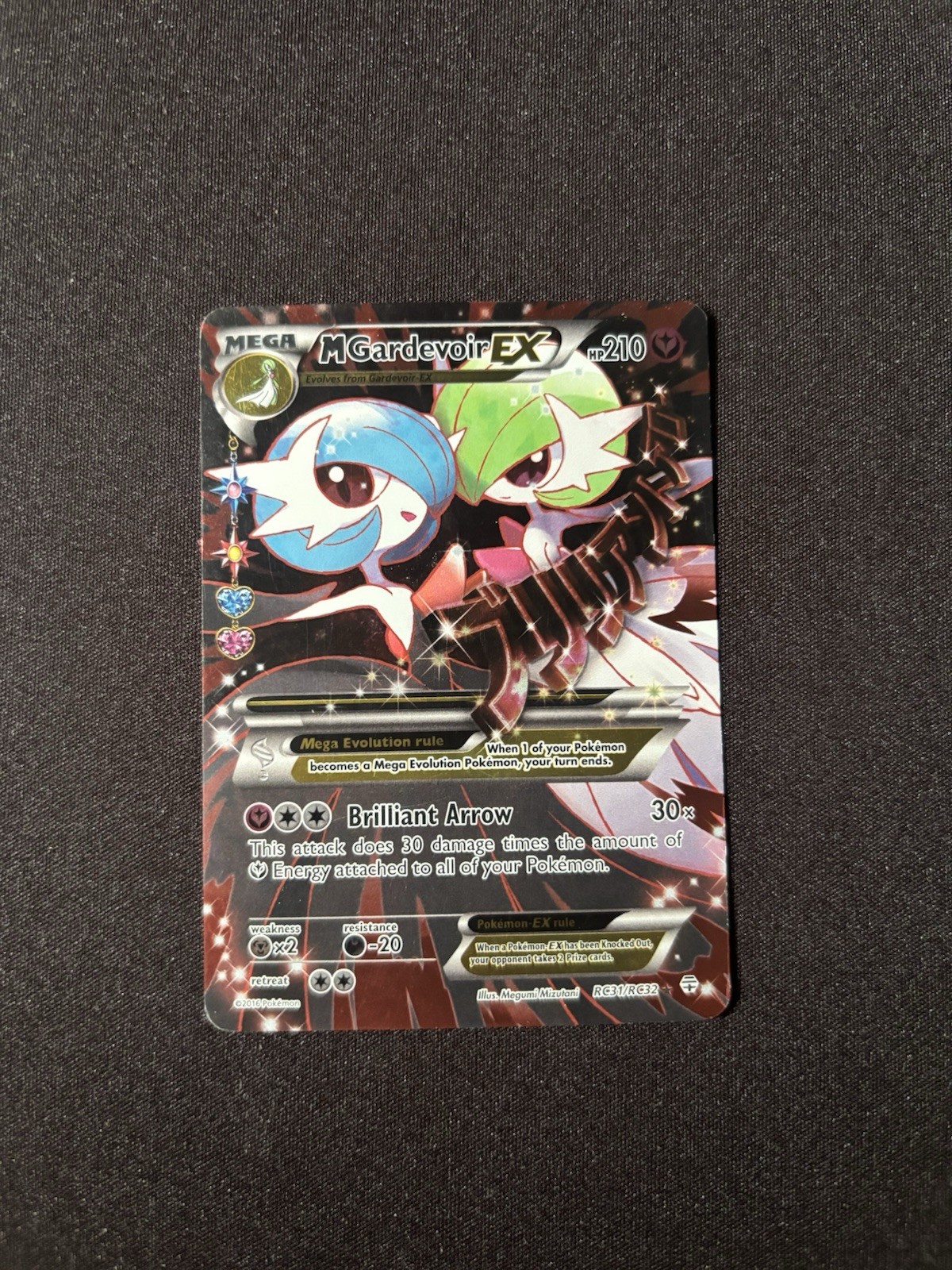 M Gardevoir EX (Full Art) RC31-32 Generations: Radiant Collection Holo