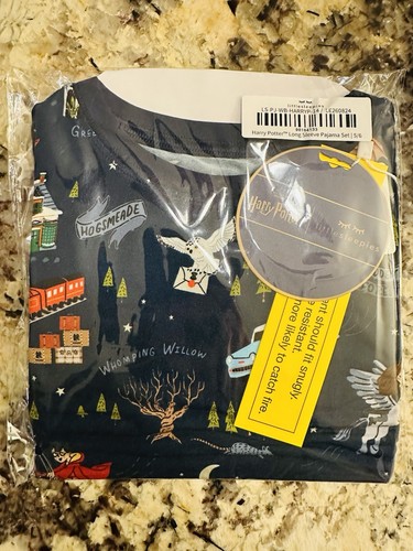 Little Sleepies Harry Potter Evening At Hogwarts 2 Piece Pajama Set 5/6 - Picture 3 of 3