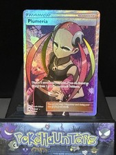 Pokemon Card Plumeria 145/147 Burning Shadows Full Art Ultra Rare Light Play