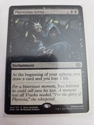 mtg, Phyrexian Arena Phyrexia: All Will Be One Regular NM