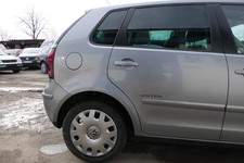 VW Polo 9N 9N3 Tür hinten rechts 4/5-Türer grau silber LA7R - ohne Anbauteile
