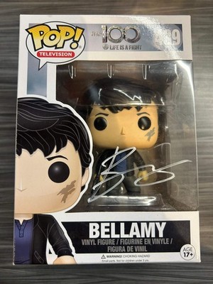 Funko POP! Television: The 100 Life Is A Fight - Bellamy (Signed/ Bob Morley/ JS