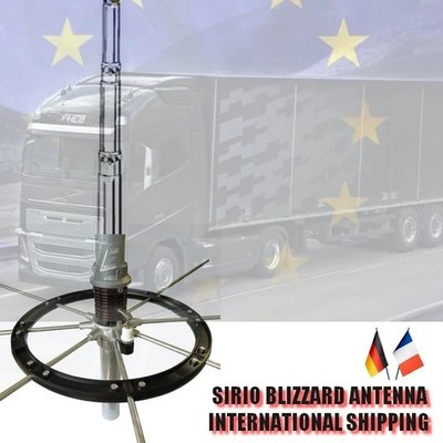 Sirio Blizzard 2700 CB Basisantenne 5/8 26-28 MHz abstimmbar 3000 Watt PL259