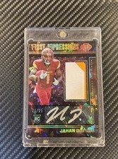 2022 Panini Illusions - First Impressions Autographed Memorabilia Jahan...