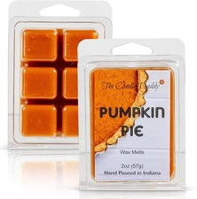 The Candle Daddy Pumpkin Pie Scented Wax Melts Cubes - 1 Pack - 2 Ounces - 6... 