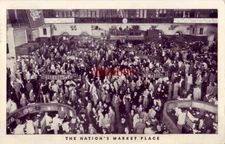 VISIT THE NEW YORK STOCK EXCHANGE IN NEW YORK CITY 1955 NATION'S MARKET PLACE