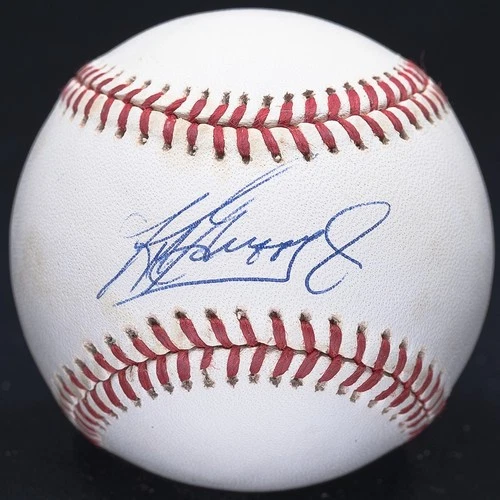 Ken Griffey Jr. Signed Official American League Baseball 1990s JSA COA #CI52667