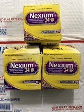 3x Nexium Esomeprazole Magnesium 20mg ClearMinis - (14Ct x 3. Exp 10-11/2025 FS)