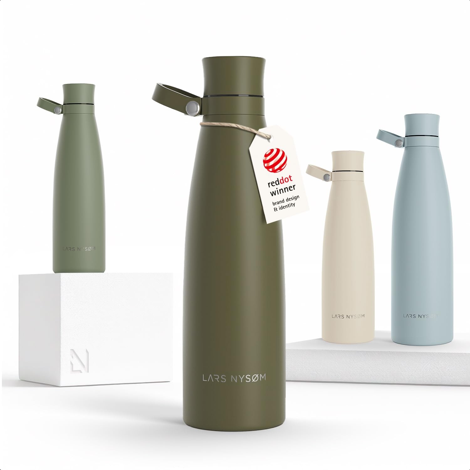 Gourde étanche en acier inoxydable avec isolation thermique