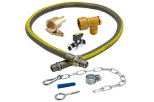 Bayonet Gas Cooker Installation Kit (15mm x15mm) - LPG & Natural Gas