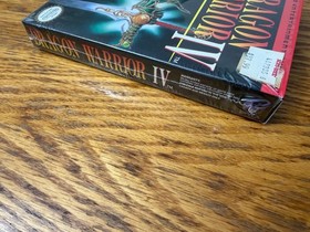 oval seal rpg Dragon Warrior IV complete in box nintendo 4 nes maps factory MINT