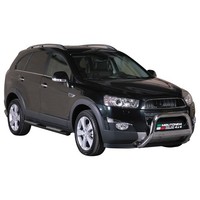 Edelstahl Seitenschweller Schwellerrohre FüR Chevrolet Captiva 2011-2016 Schwarz