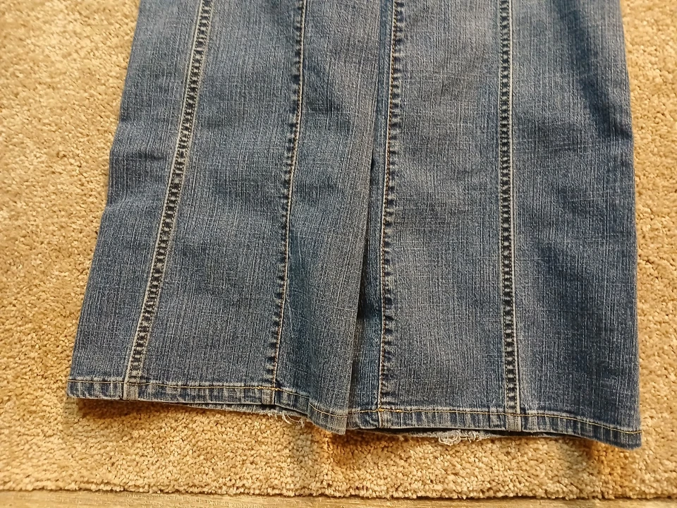 KIKIT JEANS VINTAGE LOOK BOOTCUT STYLE SIZE 16 RETRO CHIC EVERDAY BASIC - Image 4 of 4