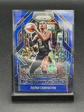 2025 Panini Prizm WNBA Blue Pulsar Fearless #10 DiJonai Carrington 111/199 Lynx